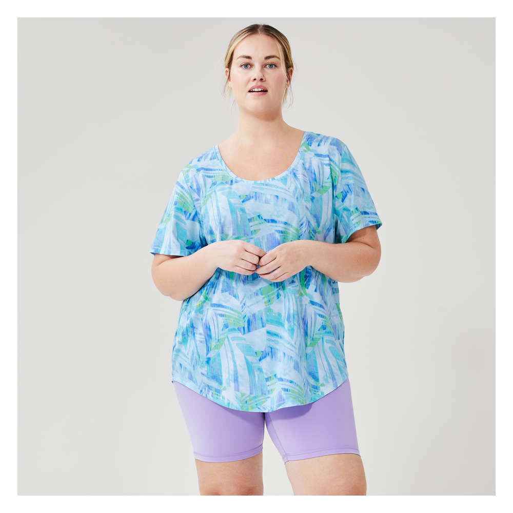 Joe Fresh Women+ Scoop Neck Active T-Shirt - 1 ea | Zehrs